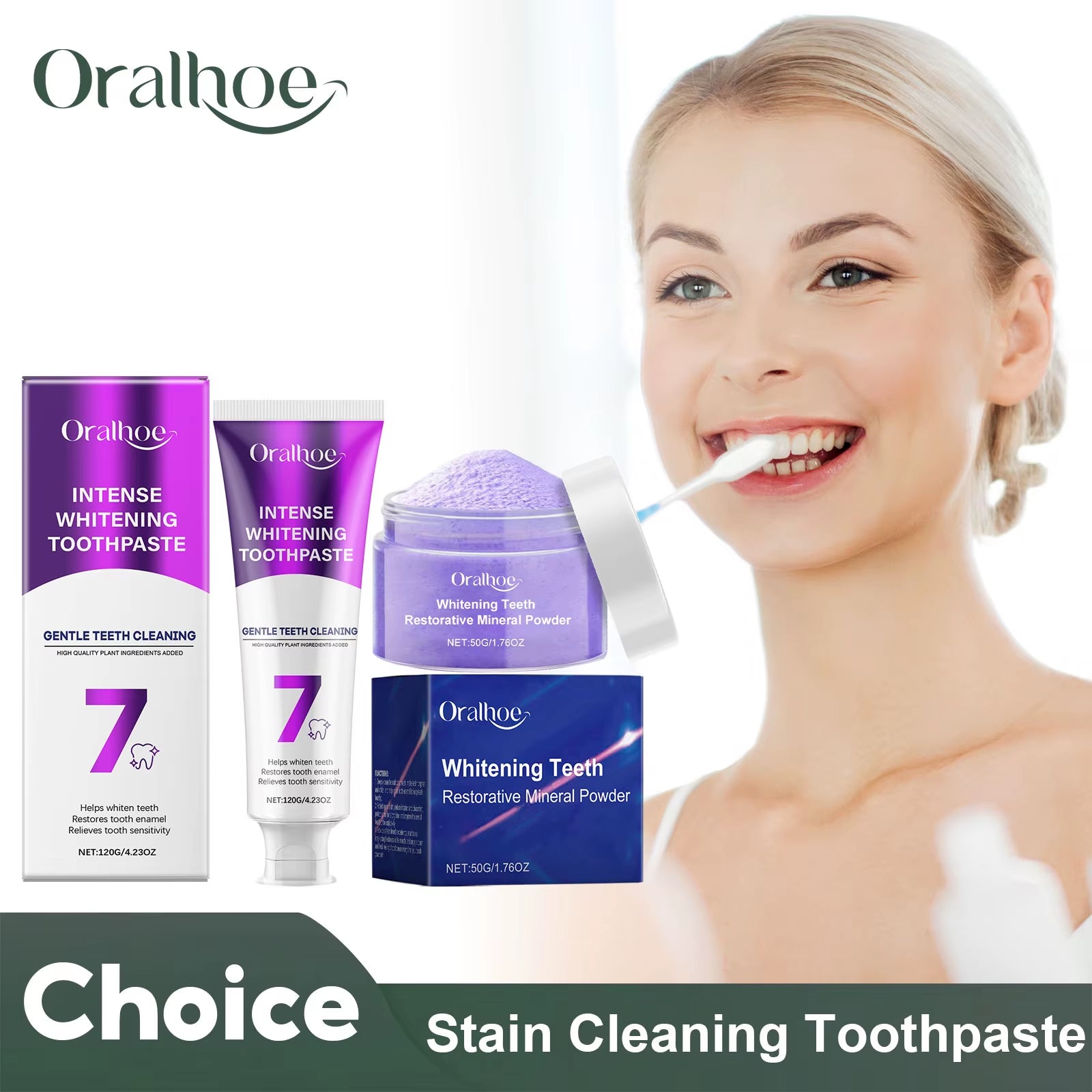 7-Day Teeth Bleaching Toothpaste