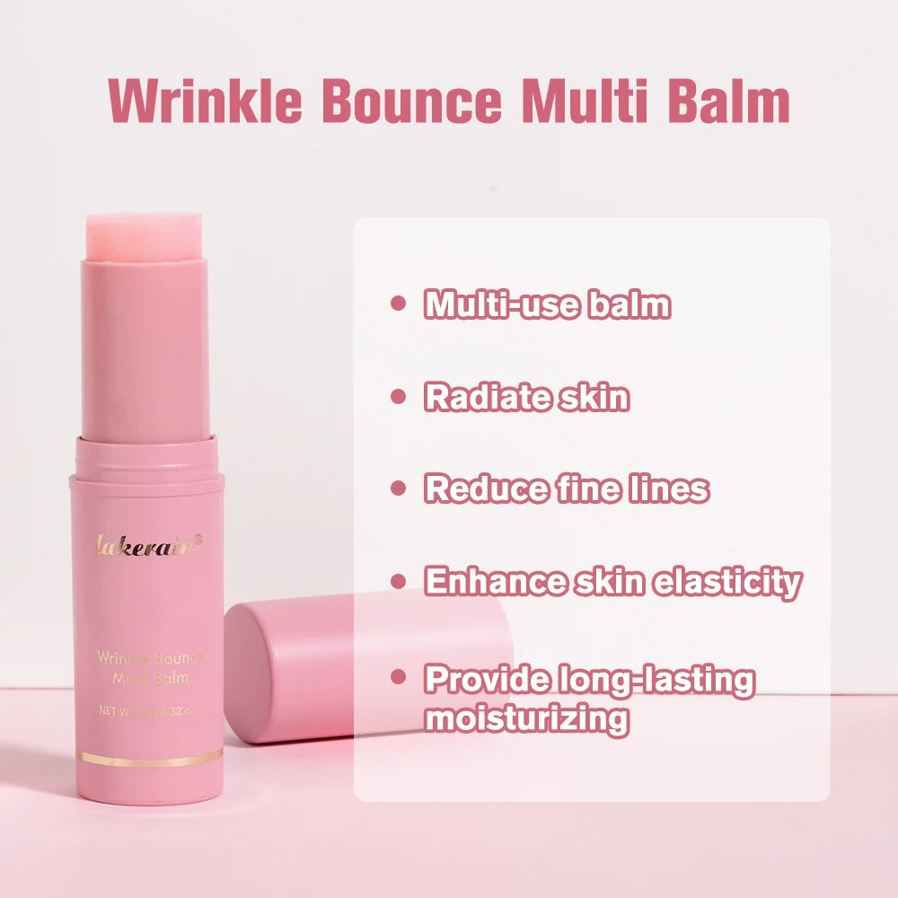 Korean Pink Hydrating Stick | Deeply Hydrating Facial Multi-functional Pink Balm Stick Skin Care | Makeup Base Products